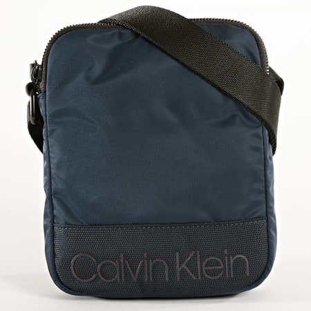 Calvin Klein - Sacoche Shadow Mini Reporter 4366 Bleu Marine