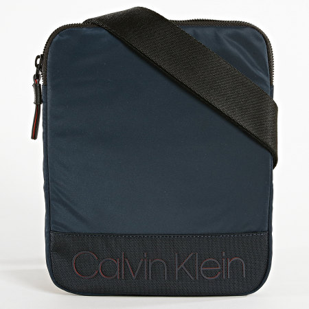 Calvin Klein - Sacoche Shadow Flat 4393 Bleu Marine