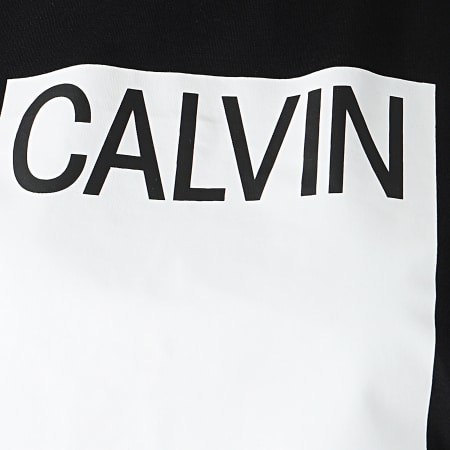 Calvin Klein - Tee Shirt Femme Muscle 0509 Noir Blanc
