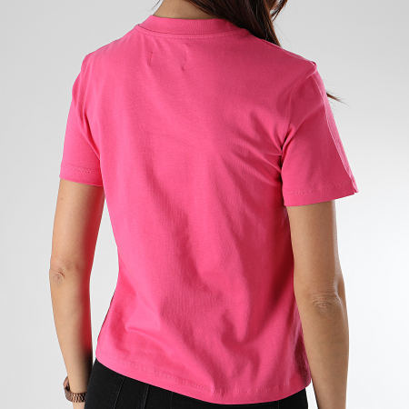 Calvin Klein - Tee Shirt Femme Iconic Monogram Box 1216 Rose
