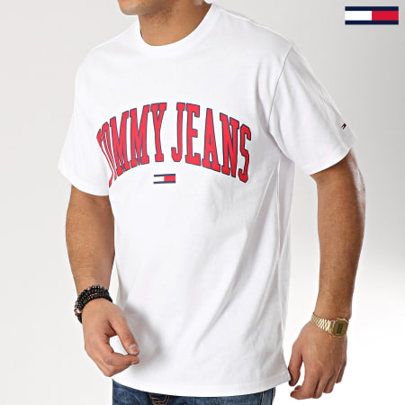 Tommy Hilfiger - Tee Shirt Collegiate Logo 5569 Blanc