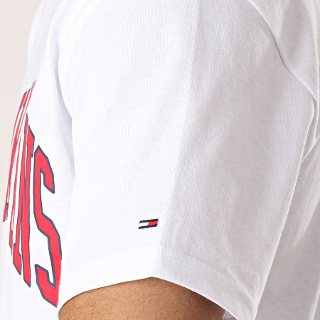 Tommy Hilfiger - Tee Shirt Collegiate Logo 5569 Blanc