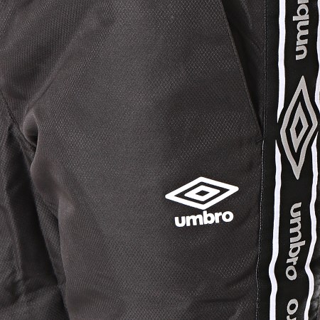 Umbro - Pantalon Jogging Avec Bandes Authentic 696660-60 Noir Blanc