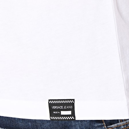 Versace Jeans Couture - Tee Shirt Rubber 34 B3GTB72E-36609 Blanc