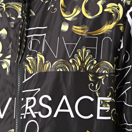 Versace Jeans Couture - Coupe-Vent Réversible 400 C1GTA900-25051 Noir Renaissance