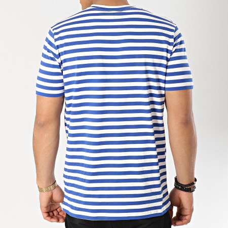 HUGO - Tee Shirt Reverse Logo Durned 50407301 Bleu Clair Blanc