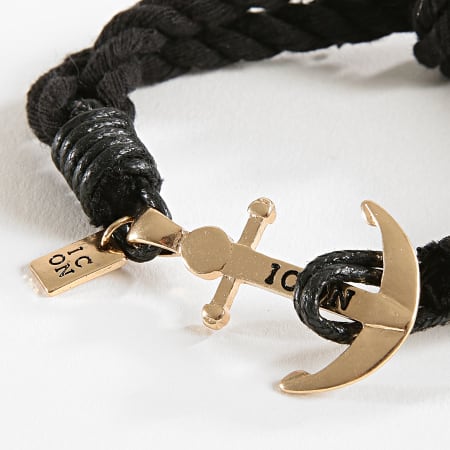Icon Brand - Bracelet Captain Flint Noir 