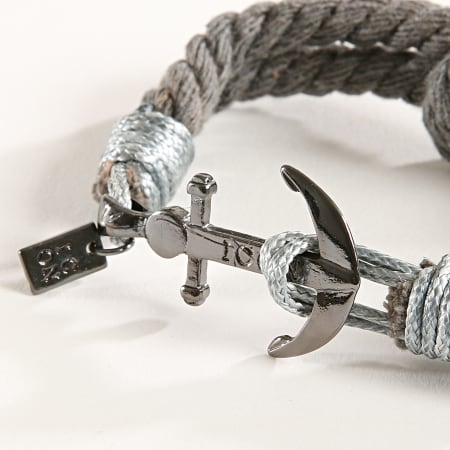 Icon Brand - Bracelet Captain Flint Gris