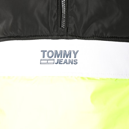 Tommy Hilfiger - Veste Outdoor Color Block Popover 5429 Noir Jaune Fluo Blanc