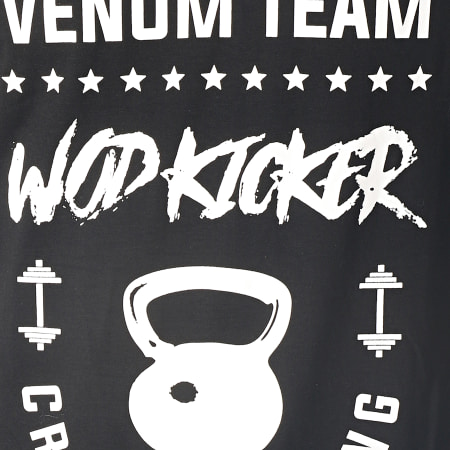 Venum - Tee Shirt Wod Kicker 03404 Noir Blanc