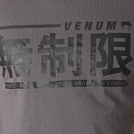 Venum - Tee Shirt Limitless 03609 Gris Anthracite