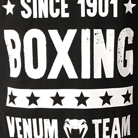 Venum - Tee Shirt Boxing Origins 03405 Noir Blanc