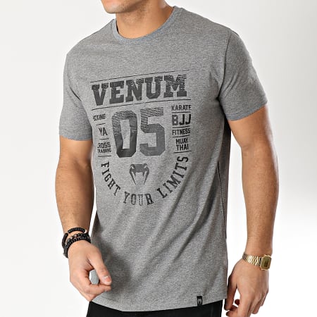 Venum - Tee Shirt Origins 03456 Gris Chiné