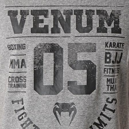 Venum - Tee Shirt Origins 03456 Gris Chiné
