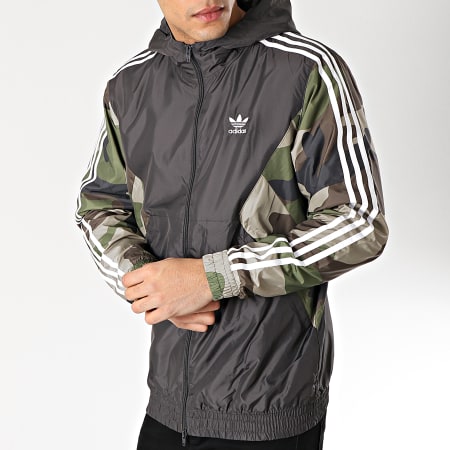 coupe vent adidas camouflage