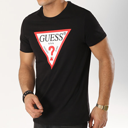 Guess - Tee Shirt M92I17K6XN0 Noir