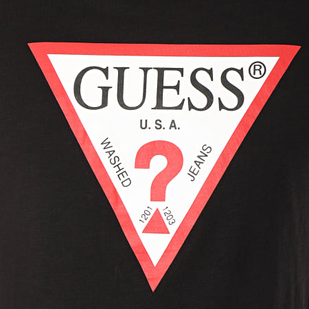 Guess - Tee Shirt M92I17K6XN0 Noir