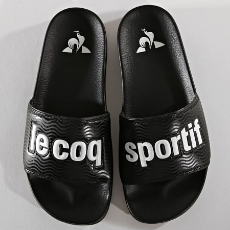 Le Coq Sportif - Claquettes Slide Sport 1911141 Noir