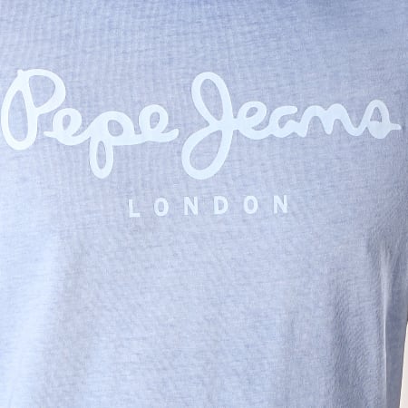 Pepe Jeans - Tee Shirt West Sir Bleu Clair