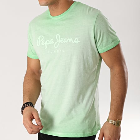 Pepe Jeans - Tee Shirt West Sir Vert Pomme