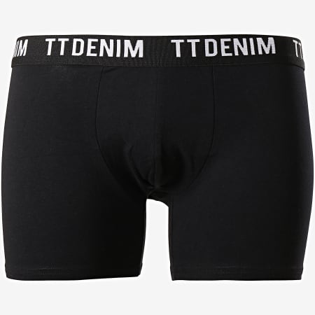 Tom Tailor - Lot De 3 Boxers 1004002-00-12 Gris Chiné Blanc Noir