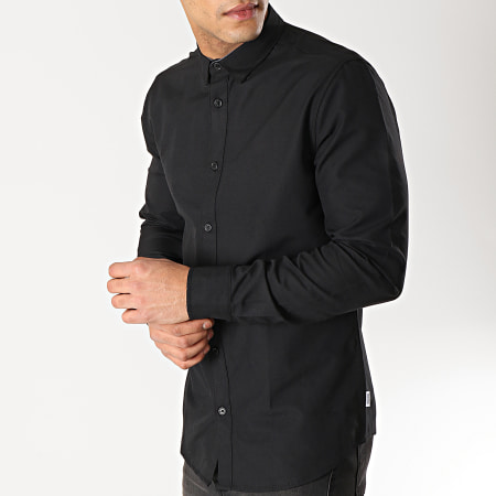 Only And Sons -  Chemise Manches Longues Travis Noir
