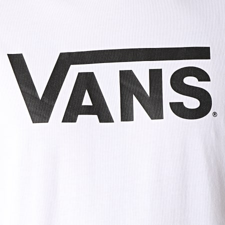 Vans - Tee Shirt Classic Blanc Noir