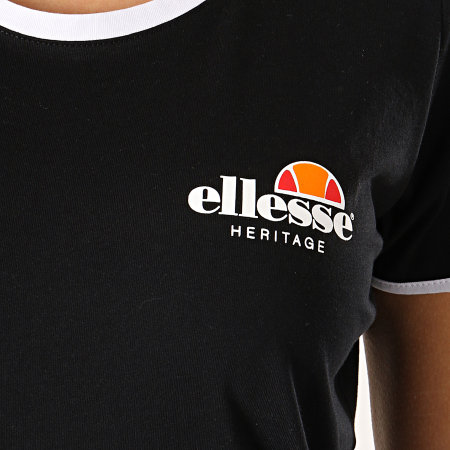 Ellesse - Tee Shirt Femme Uni 1074N Noir