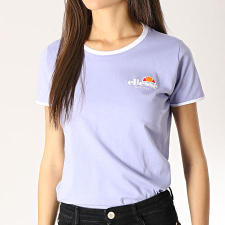 Ellesse - Tee Shirt Femme Uni 1074N Lavande