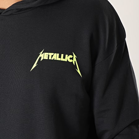Sweat Capuche Metallica Noir