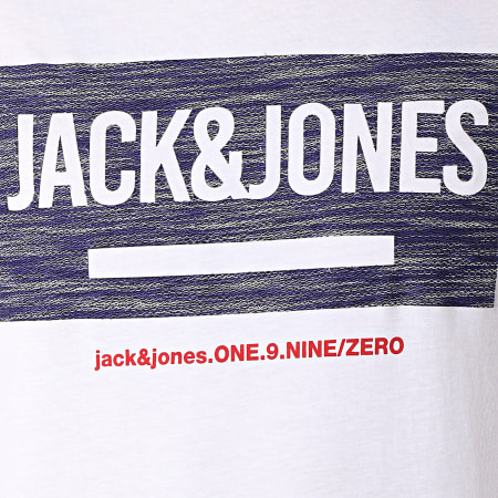 Jack And Jones - Tee Shirt Daxis Blanc