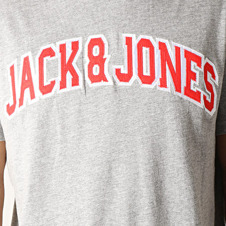 Jack And Jones - Tee Shirt Urbia Gris Chiné
