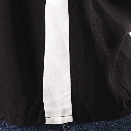 Only - Tee Shirt Femme First Noir Blanc 