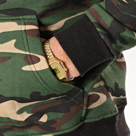 Uniplay - Sweat Capuche Camouflage SSU06 Vert Kaki
