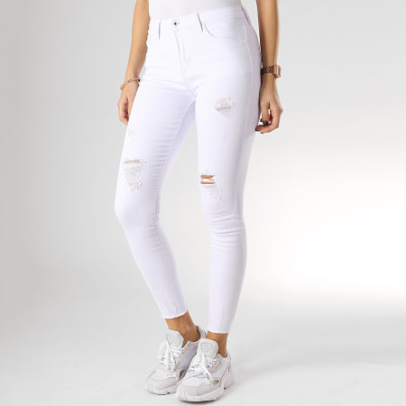 Girls Outfit - Jean Skinny Femme A2006 Blanc