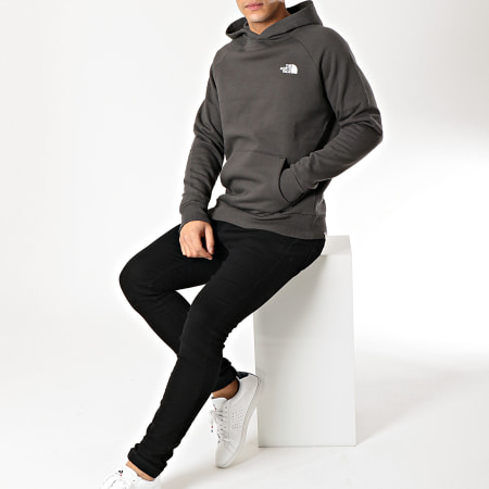 The North Face - Sweat Capuche Red Box 2ZWU Gris Anthracite