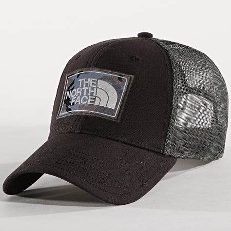 The North Face - Casquette Trucker Mudder CGW2 Noir Gris Anthracite Camouflage