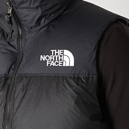 The North Face - Doudoune Sans Manches 1996 Nuptse Retro 3JQQ Noir