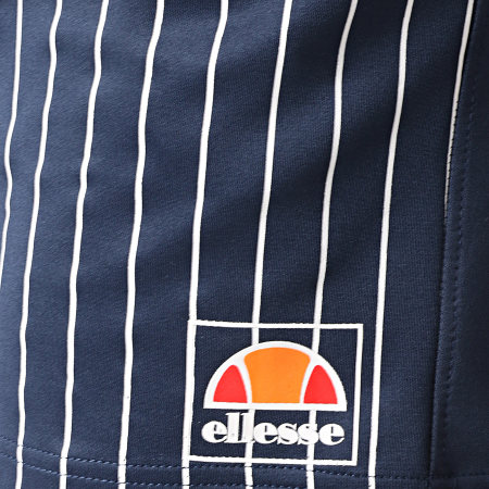 Ellesse - Short Jogging Stripes 1033N Bleu Marine Blanc