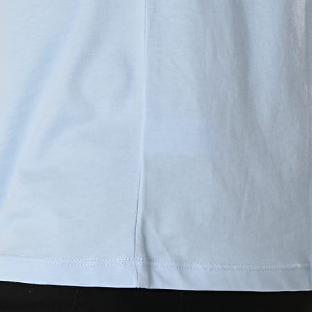 Ellesse - Tee Shirt Bicolore 1031N Bleu Clair Blanc