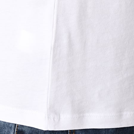 Ellesse - Tee Shirt Bicolore 1031N Blanc Bleu Marine