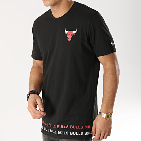 New Era - Tee Shirt Team Wordmark Chicag Bulls 11860071 Noir 