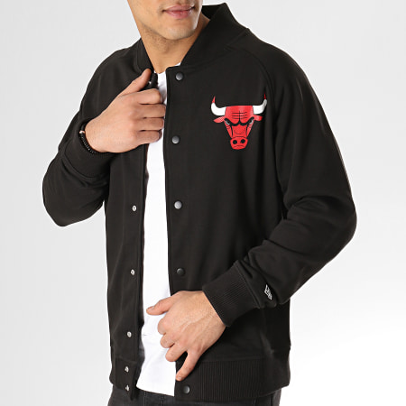 New Era - Teddy Core Jersey Varsity Chicago Bulls 11860115 Noir