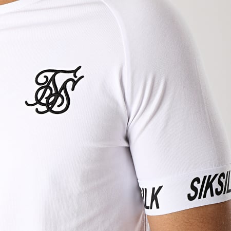 SikSilk - Tee Shirt Oversize 14080 Blanc