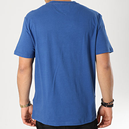 Tommy Hilfiger - Tee Shirt Box Logo 6089 Bleu Ciel