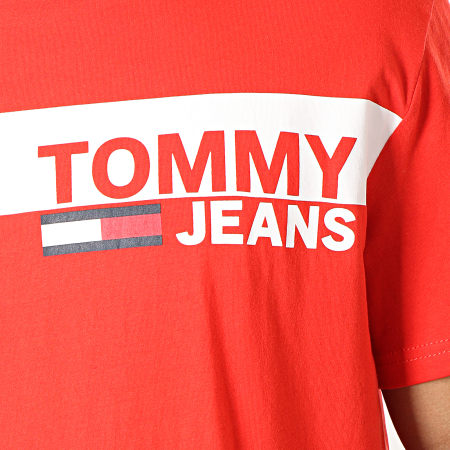Tommy Hilfiger - Tee Shirt Box Logo 6089 Rouge