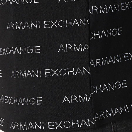 Armani Exchange - Polo Manches Courtes 3GZFAE-ZJU3Z Noir