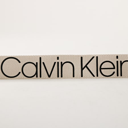 Calvin Klein - Ceinture Réversible Adj Webbing 4476 Ecru