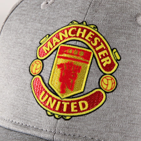 New Era - Casquette Fitted Jersey Marl 3930 Manchester United 11871519 Gris Chiné