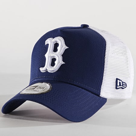 New Era - Casquette Trucker League Essential Boston Red Sox 11871471 Bleu Marine Blanc